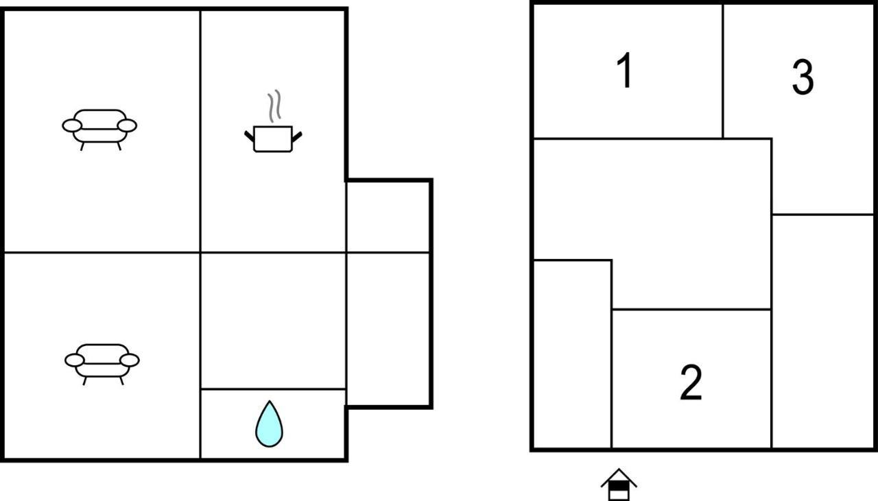 3 Bedroom Nice Home In Kvamsoy Sandvik  Екстериор снимка